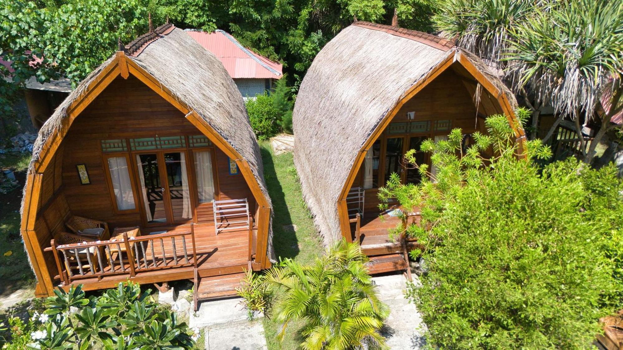 Bunga Bungalows Гілі-Мено Екстер'єр фото
