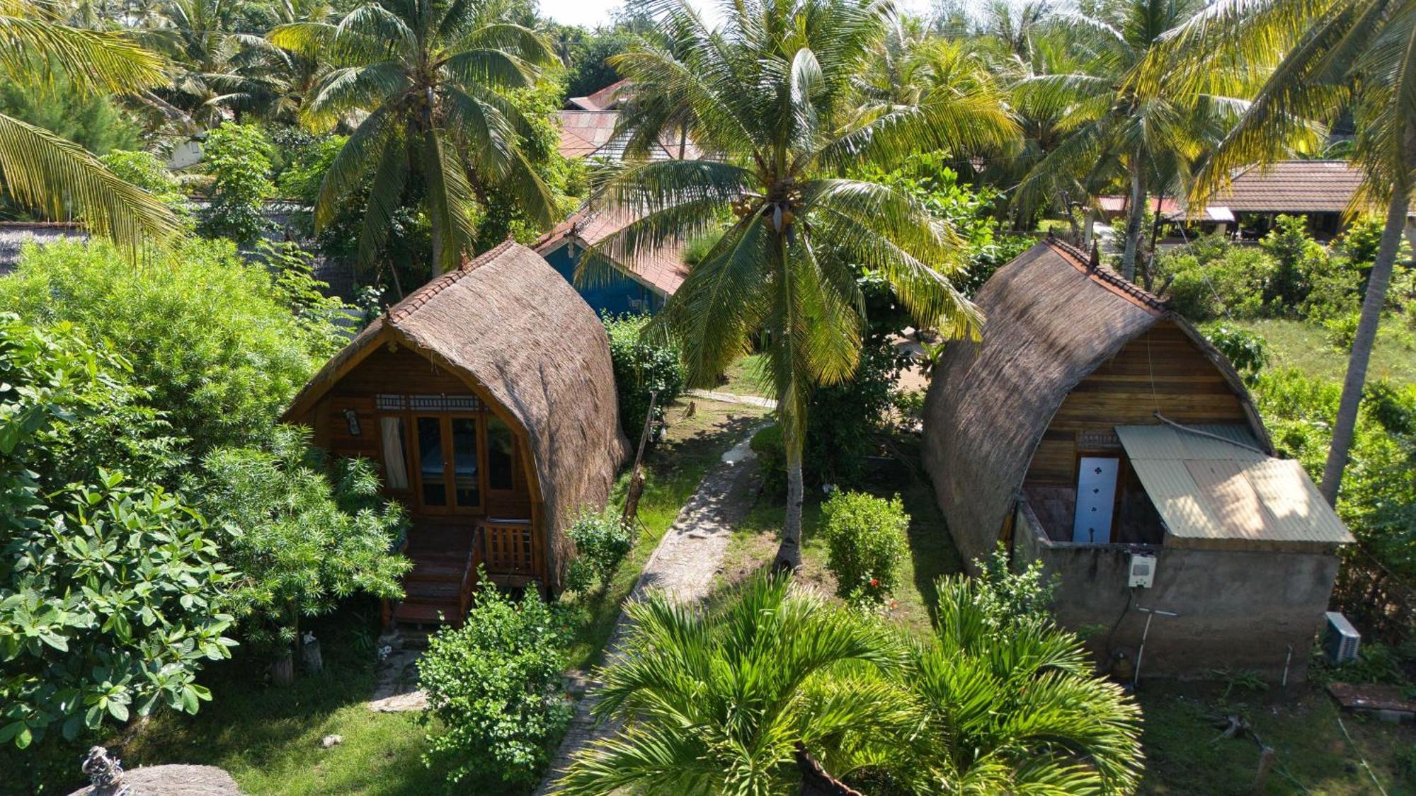 Bunga Bungalows Гілі-Мено Екстер'єр фото